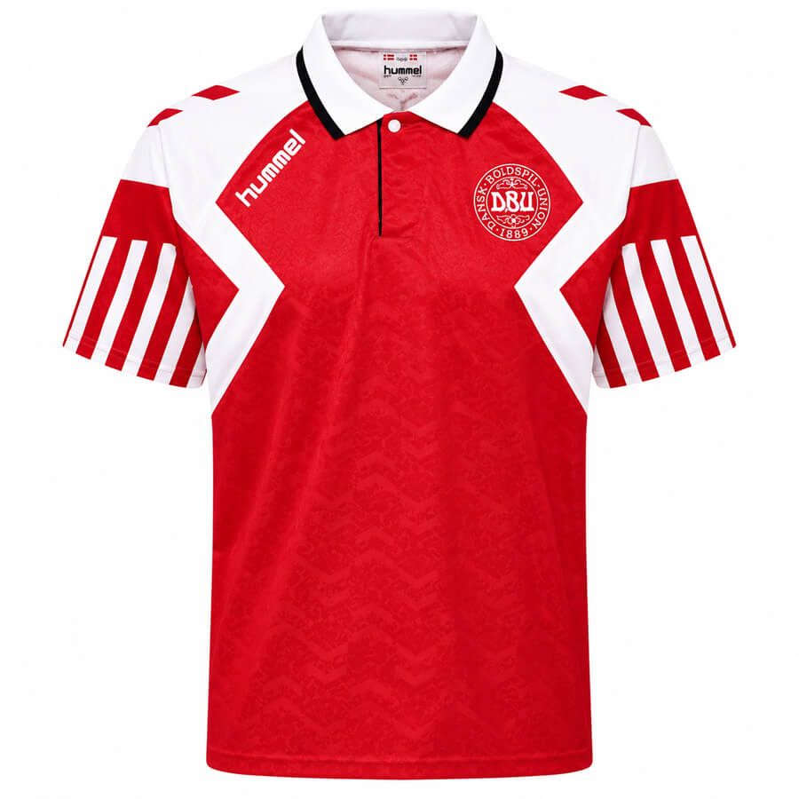 Denmark Home 1992 Football Shirt