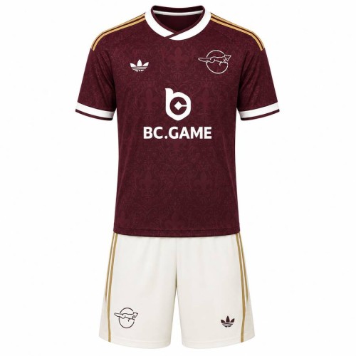 Leicester City Away Kids Football Kit 26 27