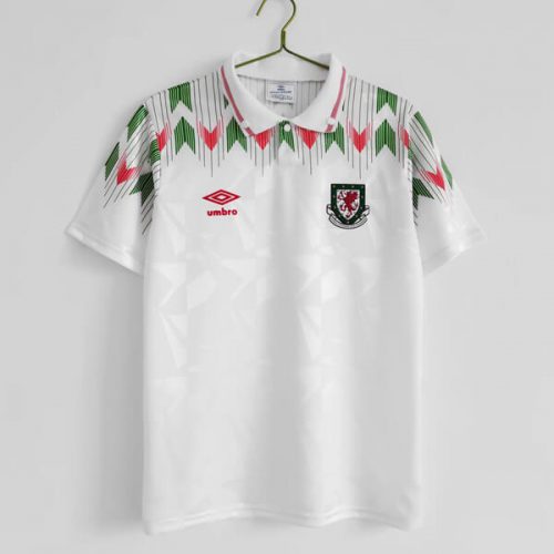 Retro Wales Away Football Shirt 92