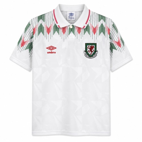Wales Away 1992 Football Shirt
