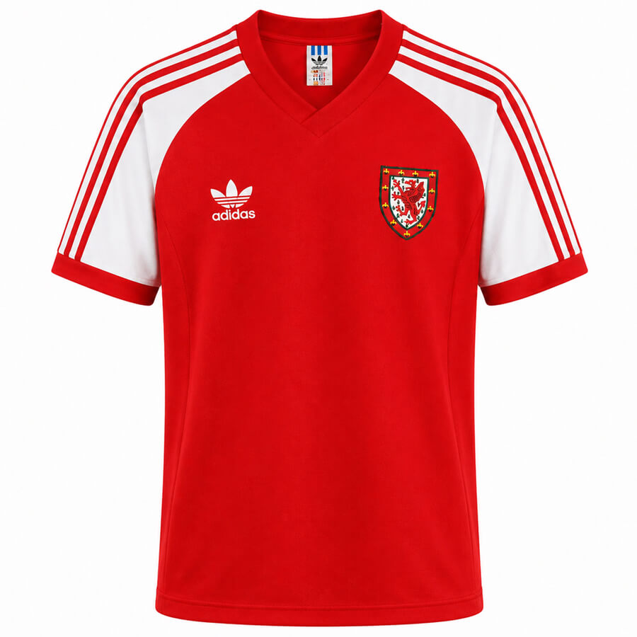 Wales Home 1982 Football Shirt