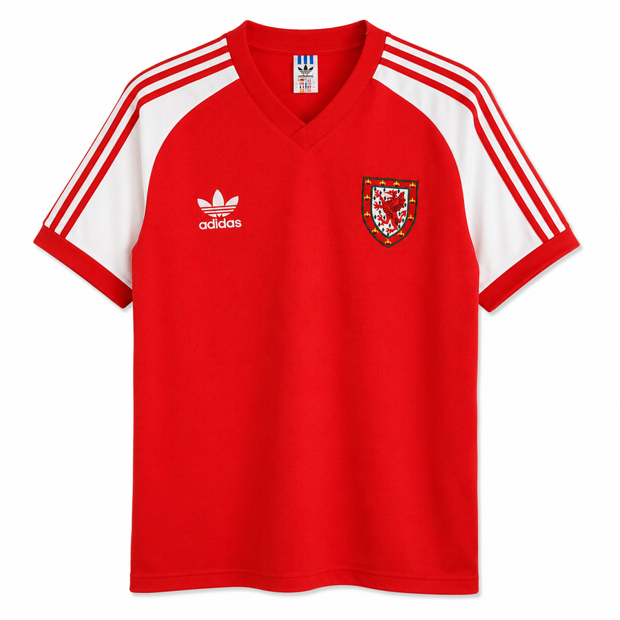 Wales Home 1982 Football Shirt