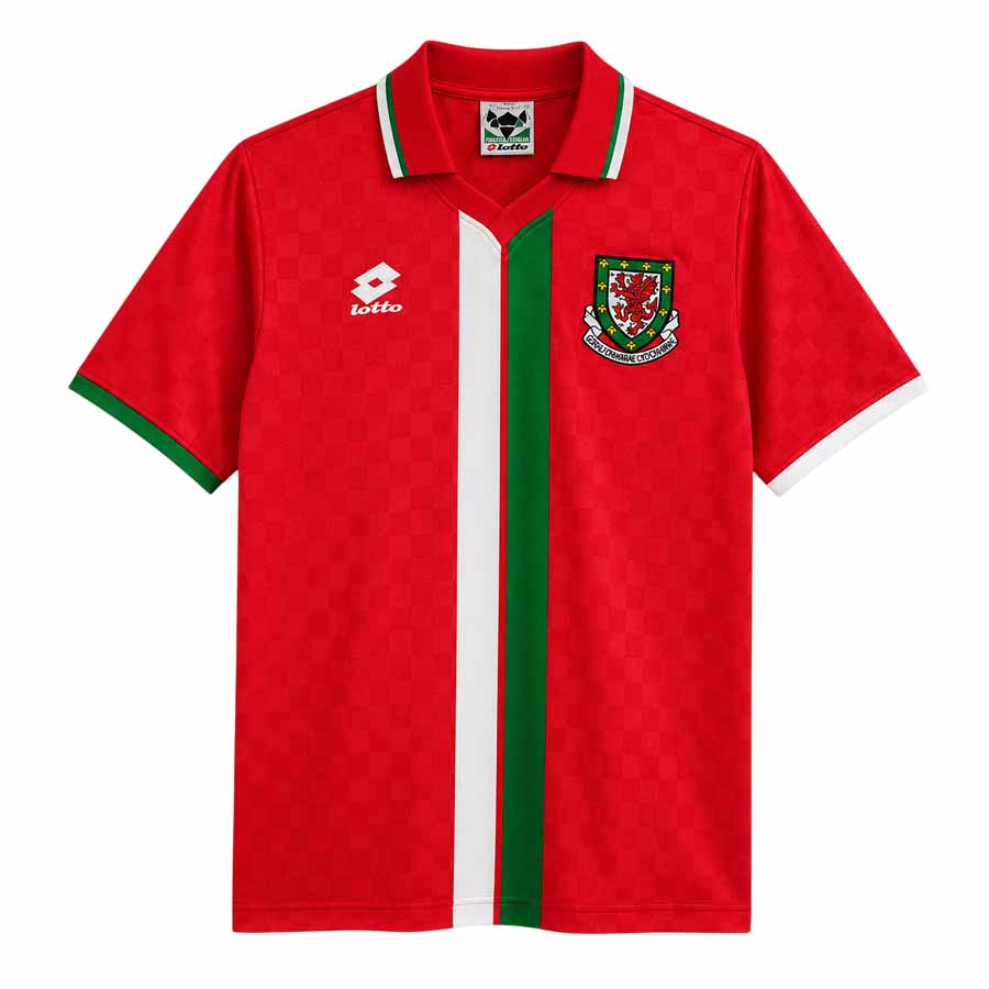 Wales Home 1996 Football Shirt