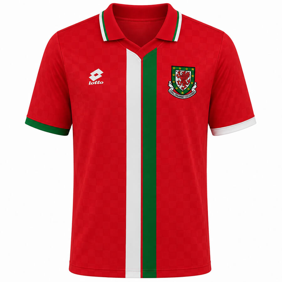 Wales Home 1996 Football Shirt