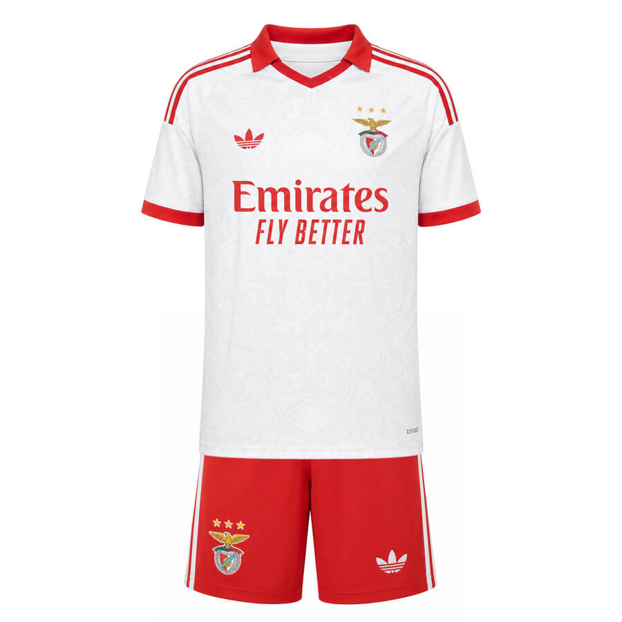 Benfica Away Kids Football Kit 26 27