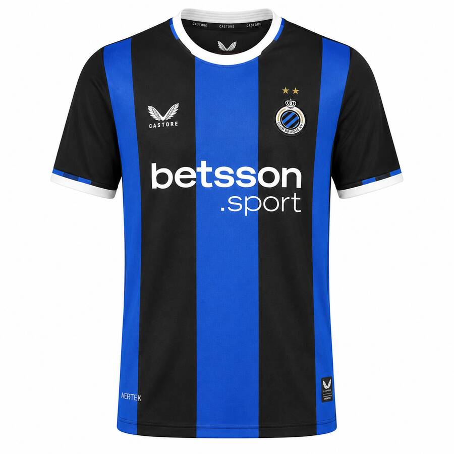 Club Brugges Home Football Shirt 26 27