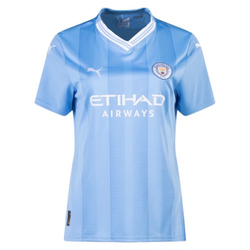 Manchester City Home Womens Football Shirt 23 24
