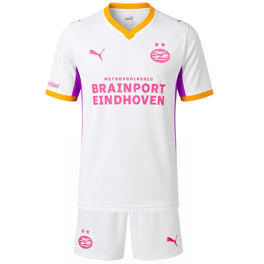 PSV Eindhoven Away Kids Football Kit 26 27