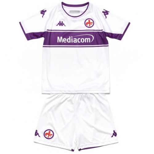 Fiorentina Away Kids Football Kit 21 22