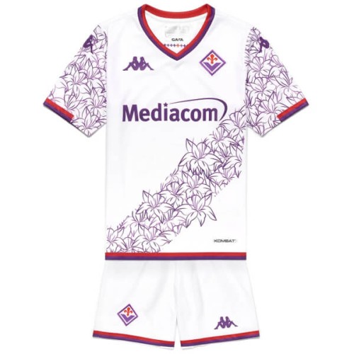 Fiorentina Away Kids Football Kit 23 24