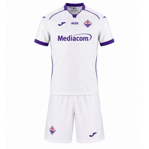 Fiorentina Away Kids Football Kit 26 27