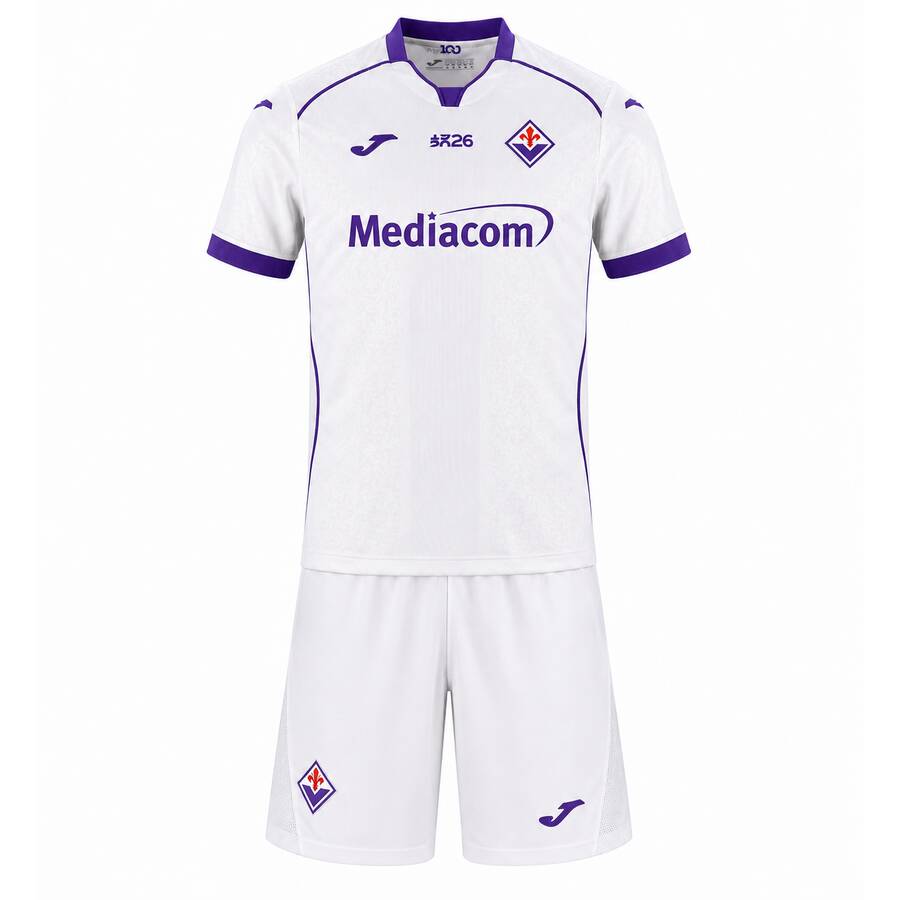 Fiorentina Away Kids Football Kit 26 27