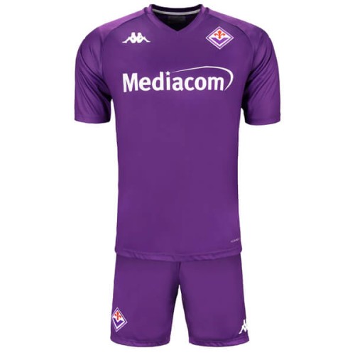 Fiorentina Home Kids Football Kit 24 25