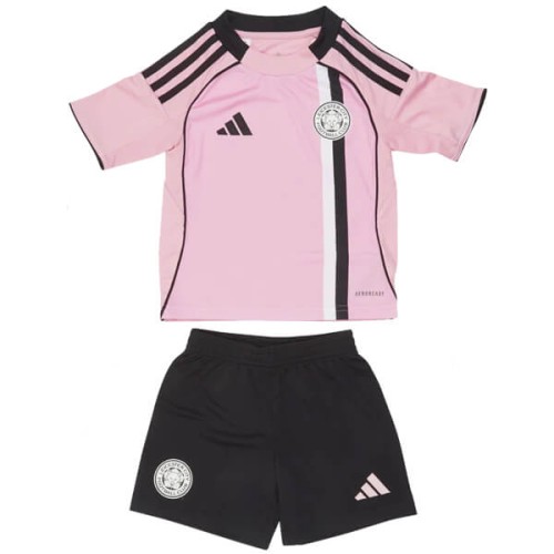Leicester City Third Kids Football Kit 25 26