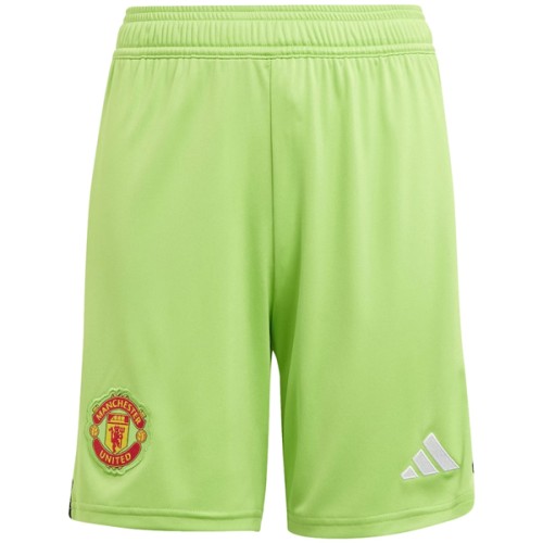 Manchester United Goalkeeper Football Shorts 23 24 - Green