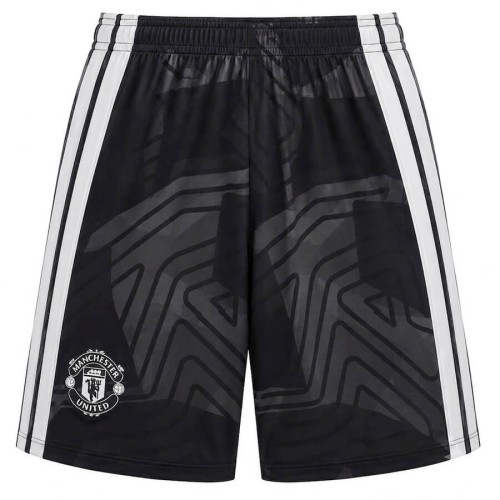Manchester United Goalkeeper Football Shorts 26 27 - Black
