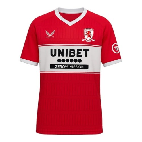 Middlesbrough Home Football Shirt 25 26
