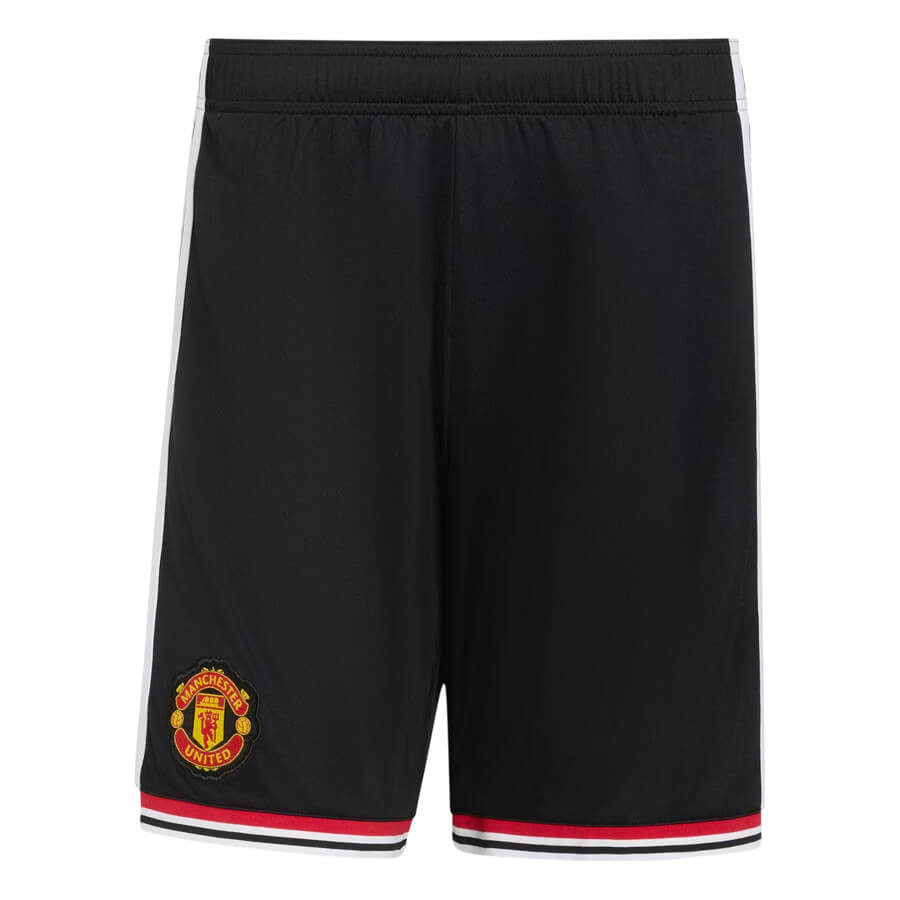 Manchester United Home Football Shorts 26 27 - Black