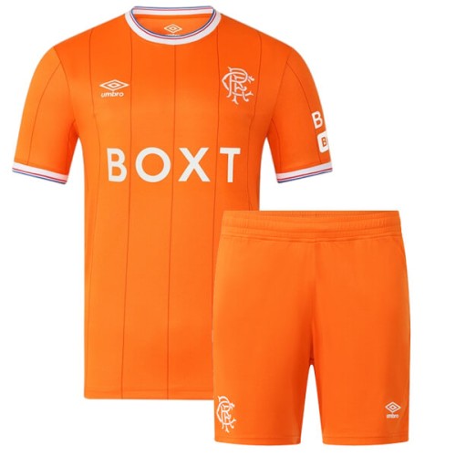 Rangers Fourth Kids Football Kit 25 26