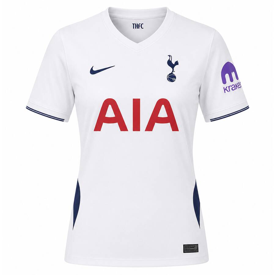 Tottenham Hotspur Home Womans Football Shirt 26 27