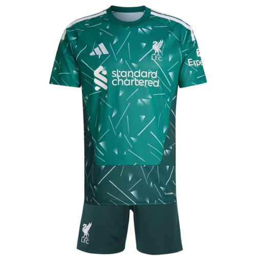 Liverpool Goalkeeper Kids Football Kit 26 27 - Green