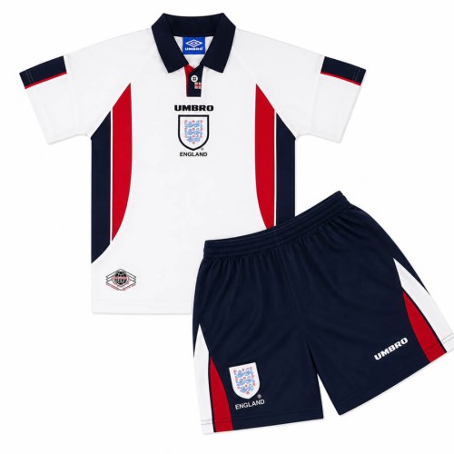 England Home 1998 Kids Football Kit