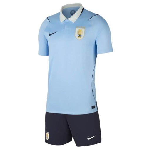 Uruguay Home World Cup Kids Football Kit 2026