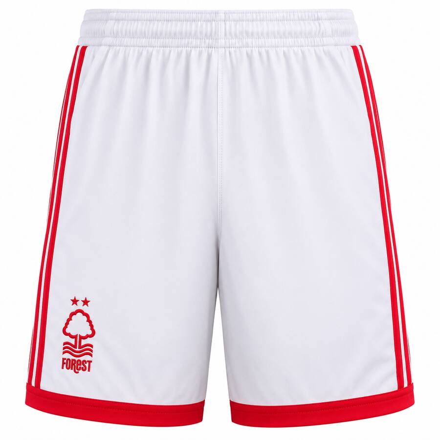 Nottingham Forest Home Football Shorts 26 27