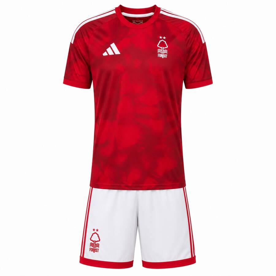 Nottingham Forest Home Kids Football Kit 26 27