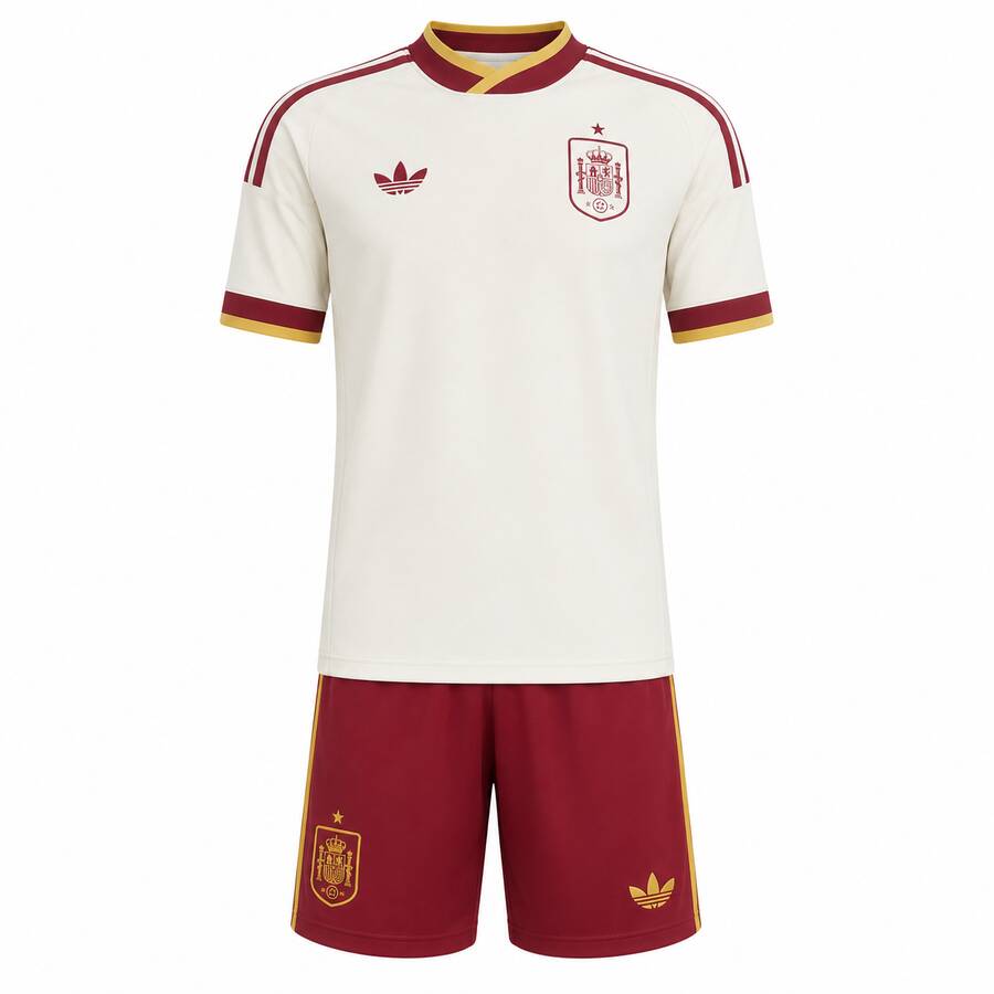 Spain Away Kids Football Kit 2026