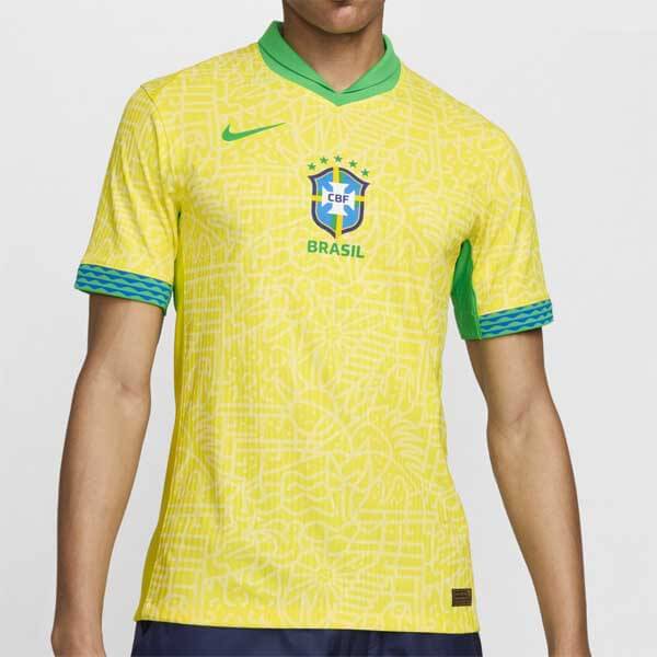 Brazil Home Football Shirt 24
