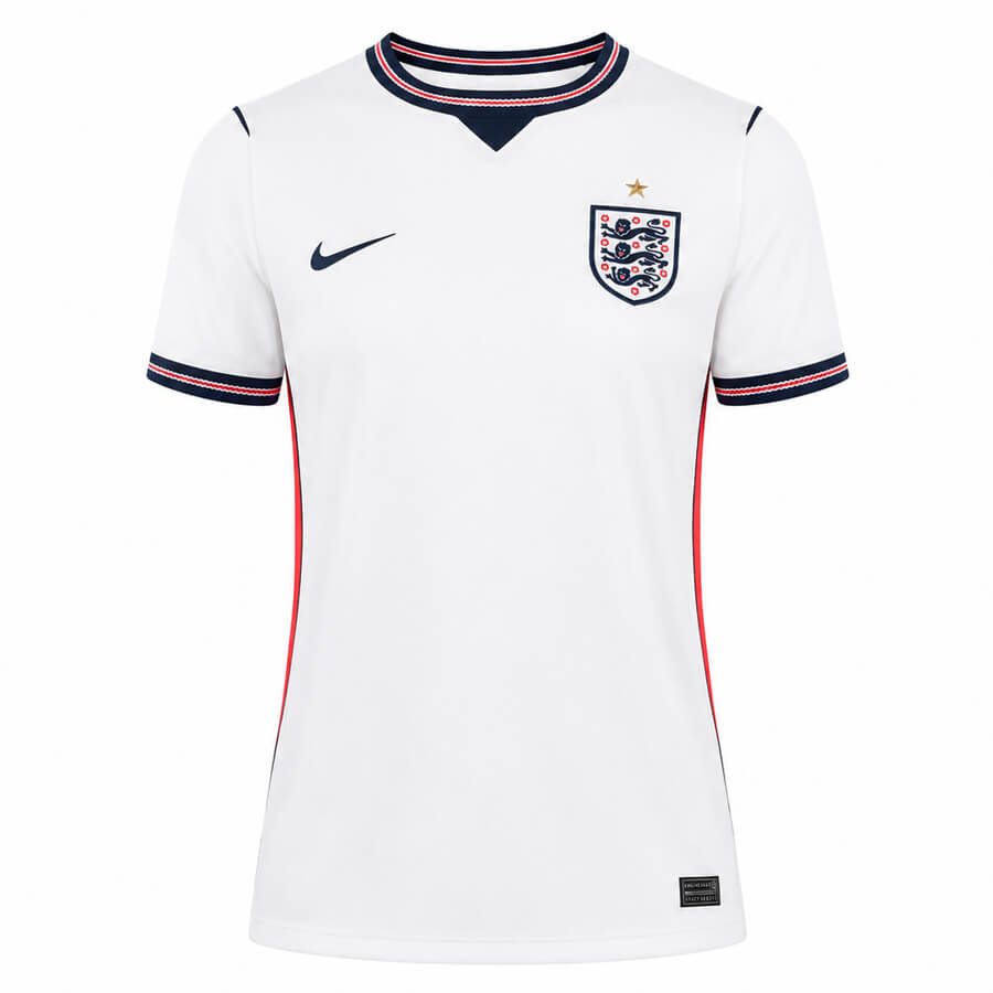 England Home Womens Football Shirt 2026