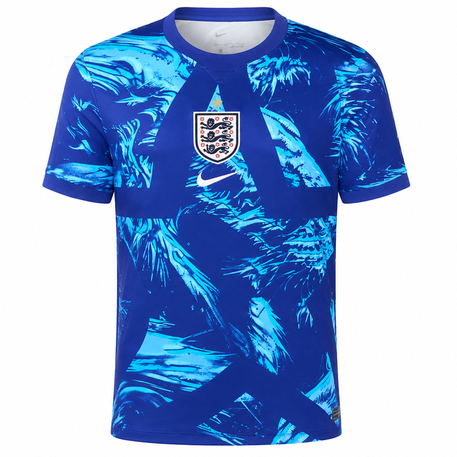 England Goalkeeper Football Shirt 26 27 - Blue