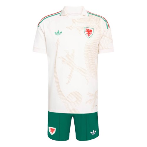 Wales Away Kids Football Kit 2026