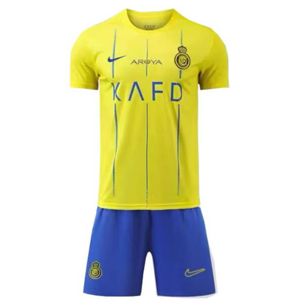 Al-Nassr Home Kids Football Kit 23 24