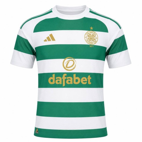 Celtic Home Player Version Football Shirt 26 27