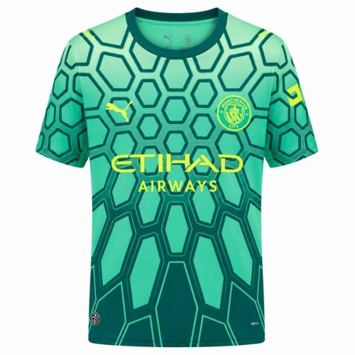 Manchester City Goalkeeper Green Football Shirt 26 27