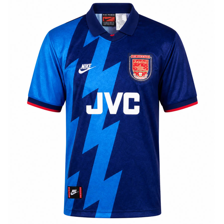 Arsenal Away 1995 1996 Football Shirt