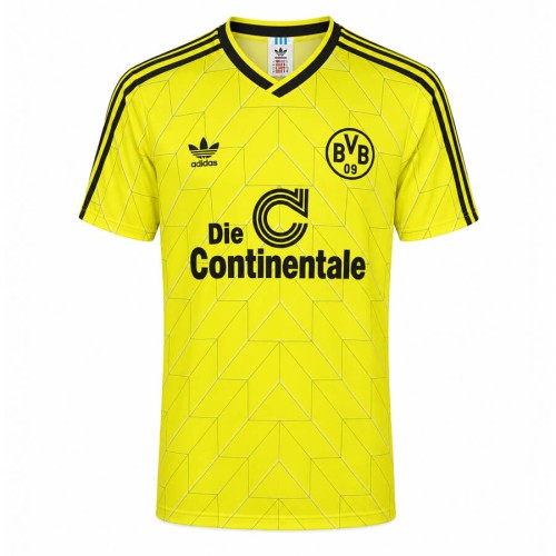 Borussia Dortmund Home 1988 Football Shirt