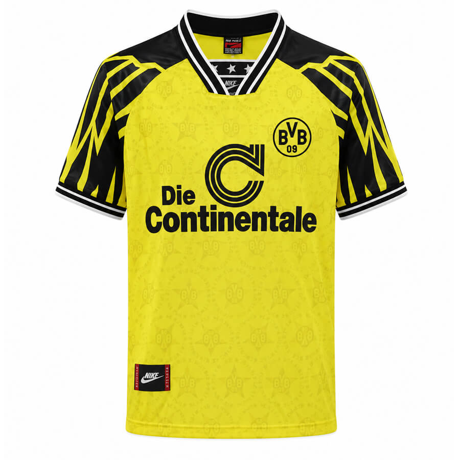 Borussia Dortmund Home 1994 Football Shirt