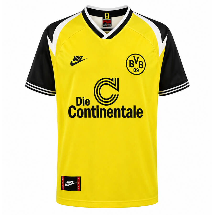 Borussia Dortmund Home 1995 Football Shirt