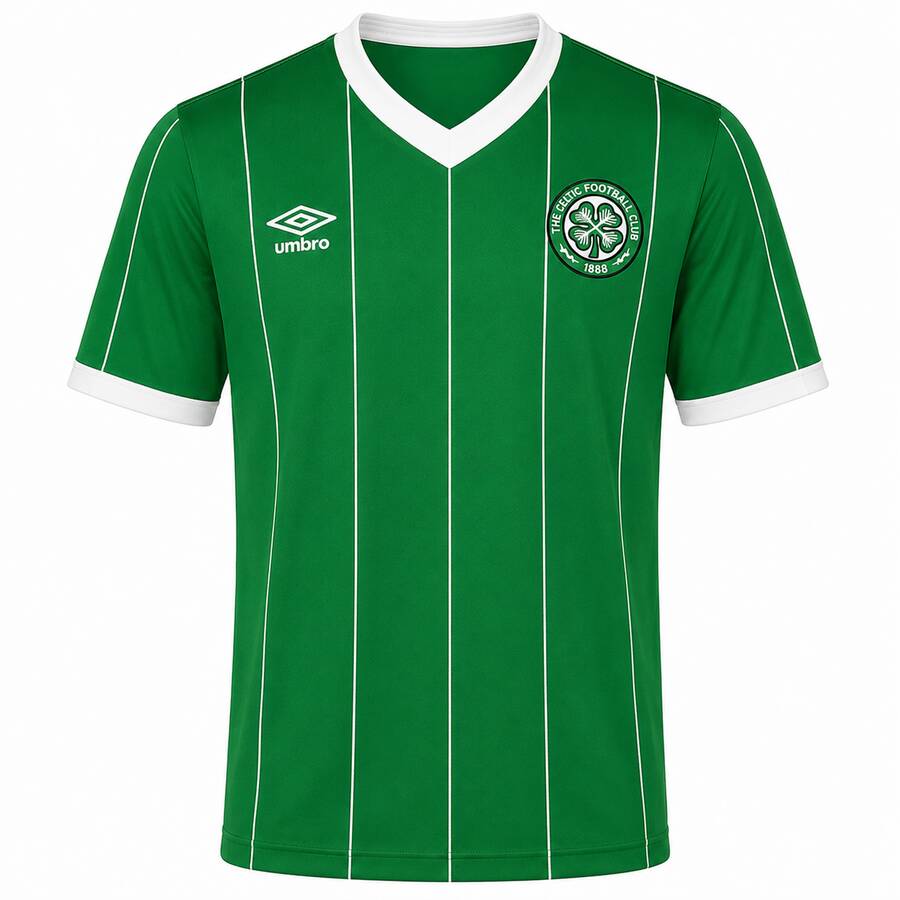 Celtic Home 1984 1986 Football Shirt