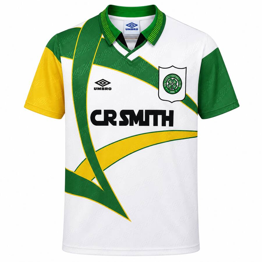 Celtic Home 1993 1995 Football Shirt