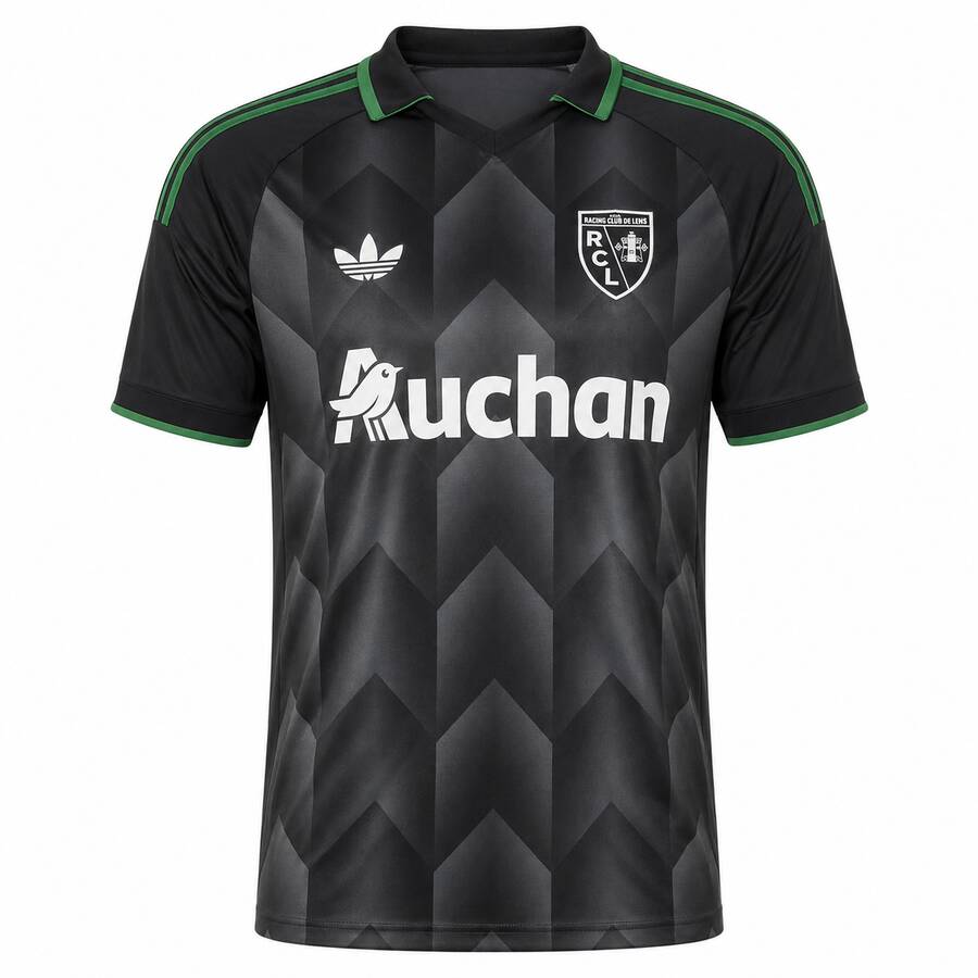 RC Lens Away Football Shirt 26 27