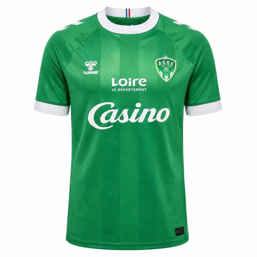 Saint Ettiene Home Football Shirt 26 27