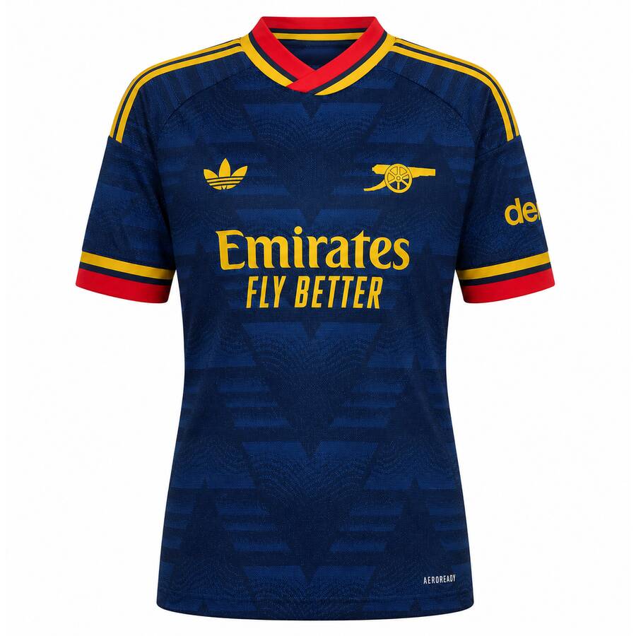 Arsenal Away Womans Football Shirt 26 27