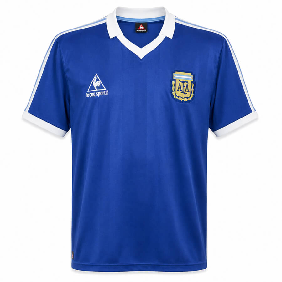 Argentina Away 1986 Football Shirt