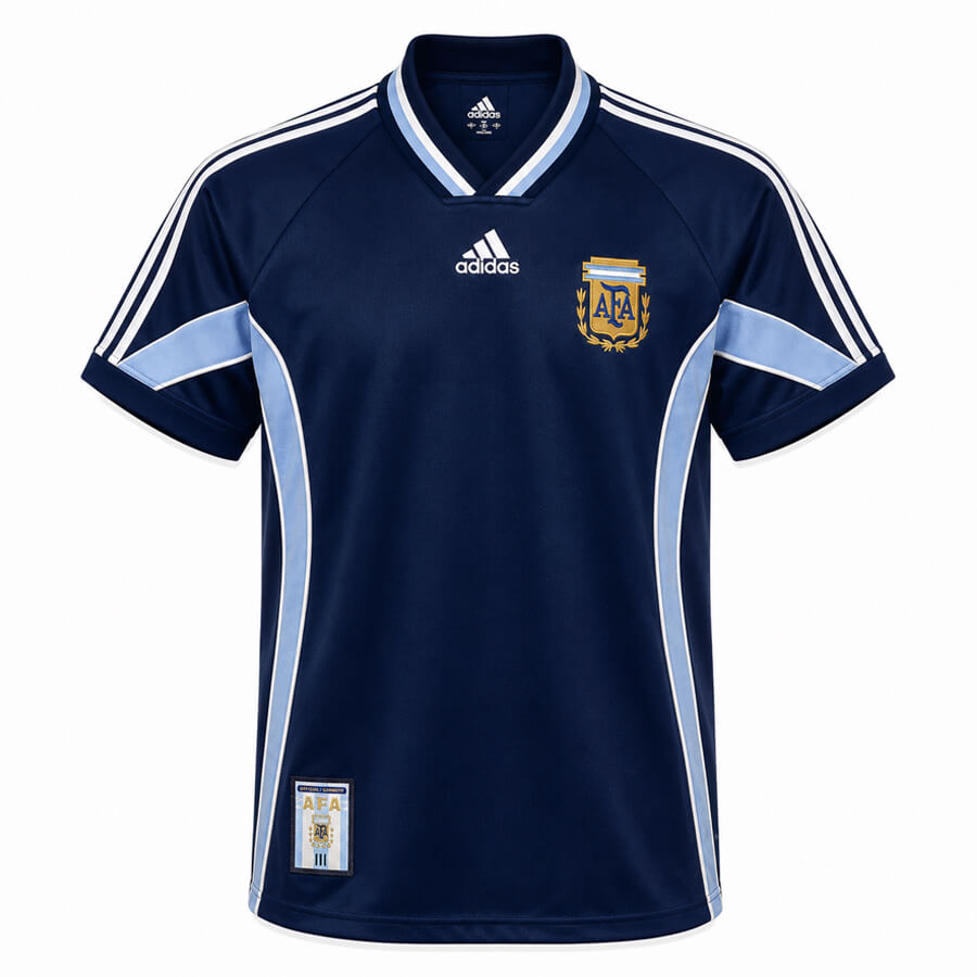 Argentina Away 1998 Football Shirt