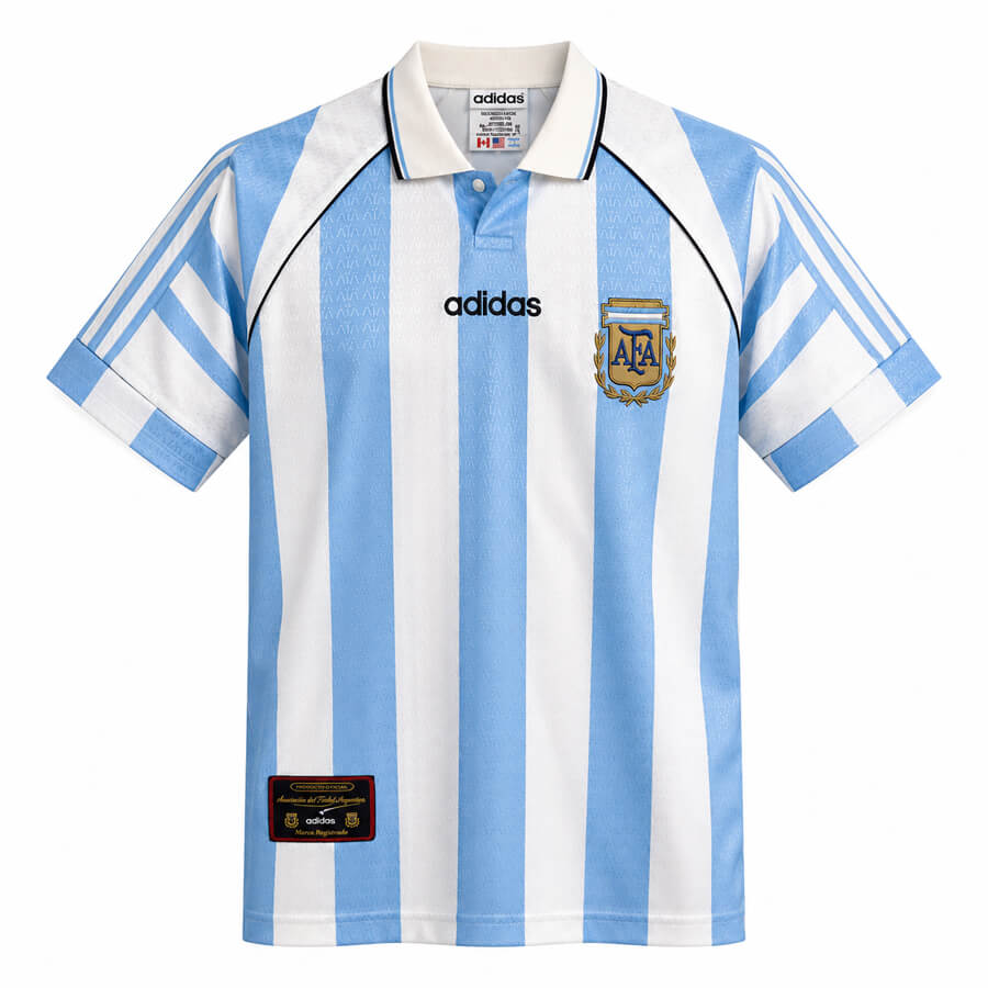 Argentina Home 1996 Football Shirt