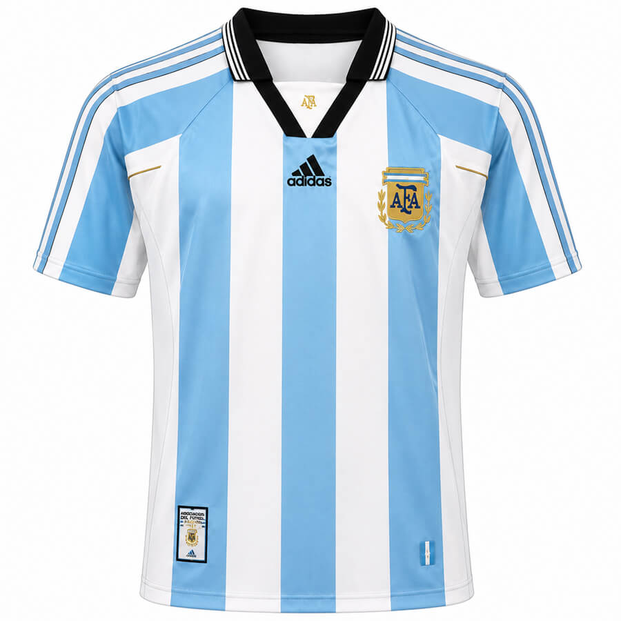Argentina Home 1998 Football Shirt